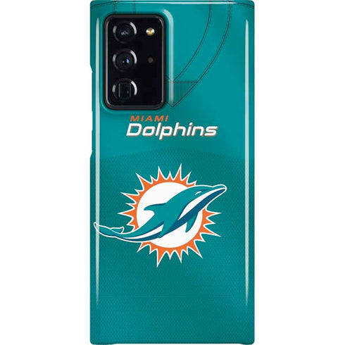 NFL Miami Dolphins Team Jersey Galaxy Note20 Ultra 5G Lite Case