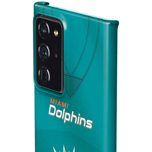 NFL Miami Dolphins Team Jersey Galaxy Note20 Ultra 5G Lite Case