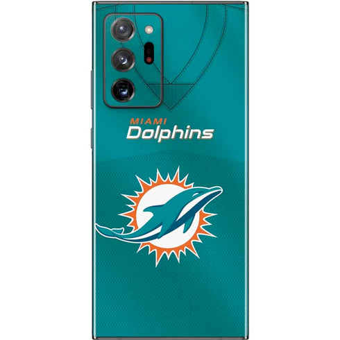 NFL Miami Dolphins Team Jersey Galaxy Note20 Ultra 5G Skin