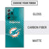 NFL Miami Dolphins Team Jersey Galaxy Note20 Ultra 5G Skin