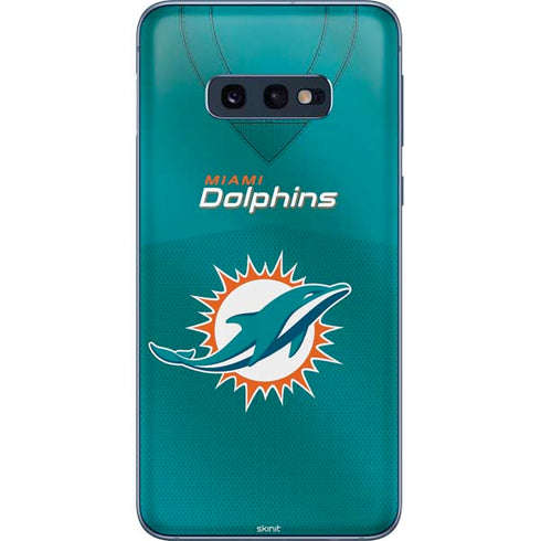 NFL Miami Dolphins Team Jersey Galaxy S10e Skin