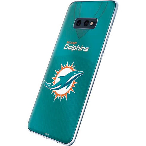 NFL Miami Dolphins Team Jersey Galaxy S10e Skin