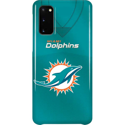 NFL Miami Dolphins Team Jersey Galaxy S20 Lite Case