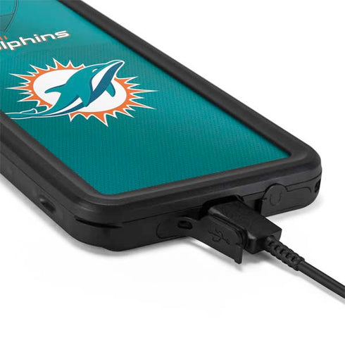 NFL Miami Dolphins Team Jersey Galaxy S20 Plus Waterproof Case