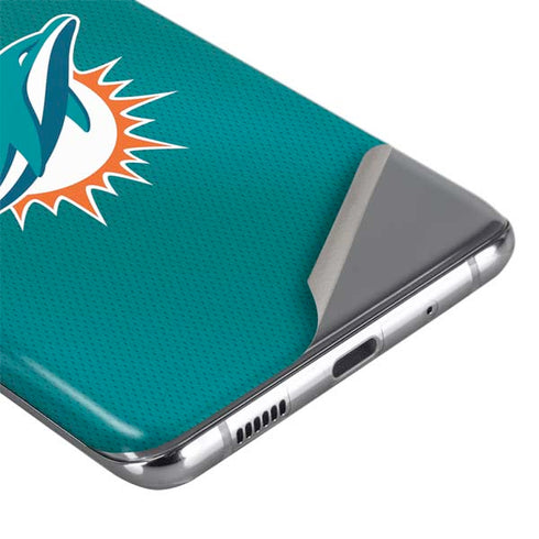 NFL Miami Dolphins Team Jersey Galaxy S20 Skin