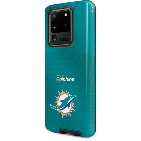 NFL Miami Dolphins Team Jersey Galaxy S20 Ultra 5G Pro Case