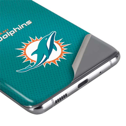 NFL Miami Dolphins Team Jersey Galaxy S20 Ultra 5G Skin