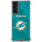 NFL Miami Dolphins Team Jersey Galaxy S21 5G Clear Case