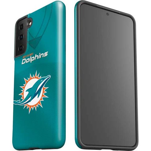 NFL Miami Dolphins Team Jersey Galaxy S21 FE Pro Case