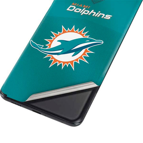 NFL Miami Dolphins Team Jersey Galaxy S21 Plus 5G Skin