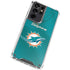 NFL Miami Dolphins Team Jersey Galaxy S21 Ultra 5G Clear Case