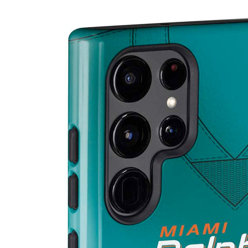 NFL Miami Dolphins Team Jersey Galaxy S22 Ultra Pro Case