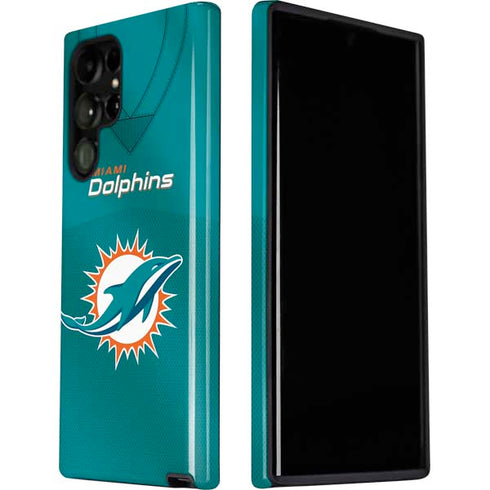 NFL Miami Dolphins Team Jersey Galaxy S22 Ultra Pro Case