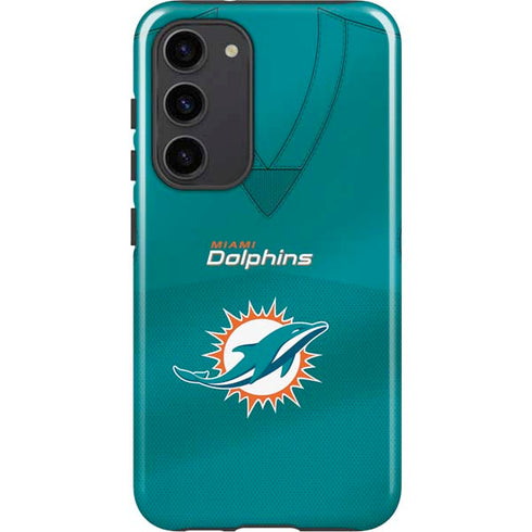 NFL Miami Dolphins Team Jersey Galaxy S23 Plus Pro Case