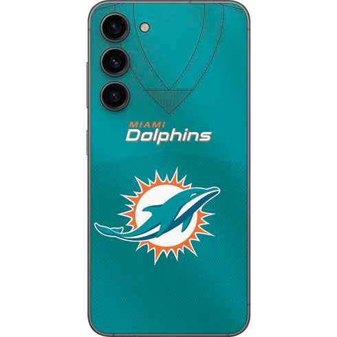 NFL Miami Dolphins Team Jersey Galaxy S23 Plus Skin