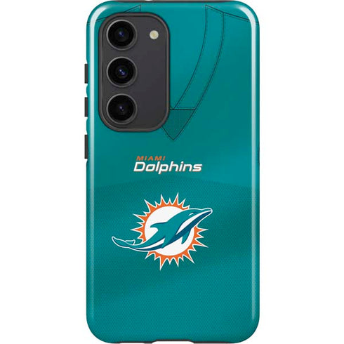 NFL Miami Dolphins Team Jersey Galaxy S23 Pro Case