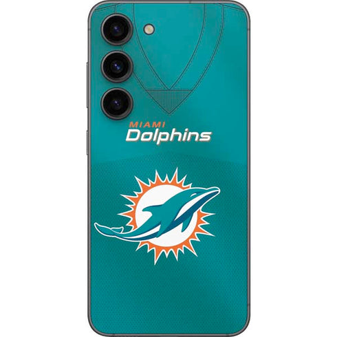 NFL Miami Dolphins Team Jersey Galaxy S23 Skin
