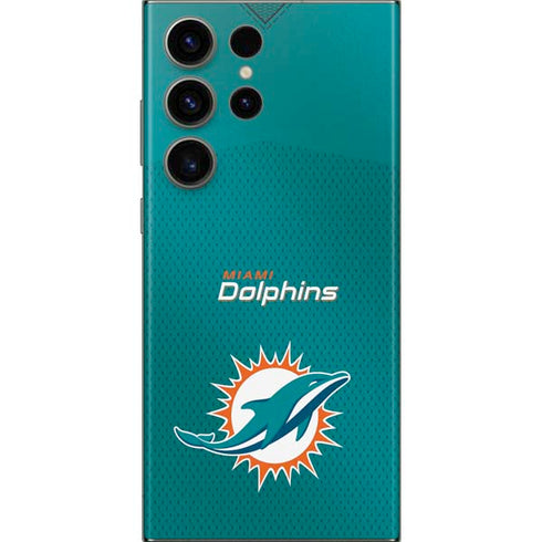 NFL Miami Dolphins Team Jersey Galaxy S23 Ultra Skin