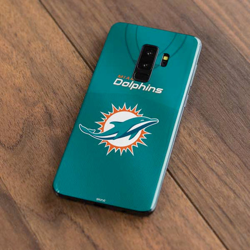 NFL Miami Dolphins Team Jersey Galaxy S9 Plus Skin