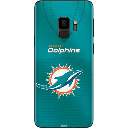 NFL Miami Dolphins Team Jersey Galaxy S9 Skin