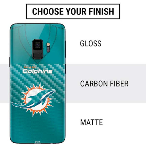 NFL Miami Dolphins Team Jersey Galaxy S9 Skin