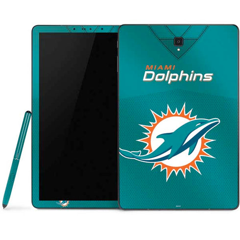 NFL Miami Dolphins Team Jersey Samsung Galaxy Tab Skin