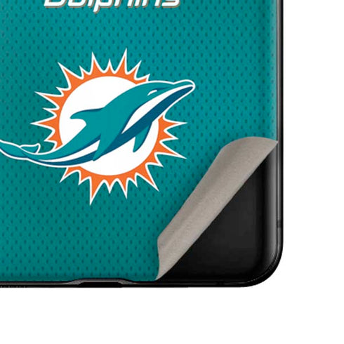 NFL Miami Dolphins Team Jersey Galaxy Z Flip Skin