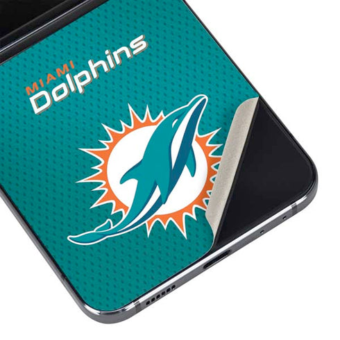 NFL Miami Dolphins Team Jersey Galaxy Z Flip5 5G Skin