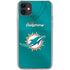 NFL Miami Dolphins Team Jersey iPhone 11 Clear Case