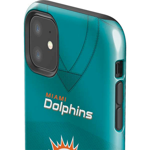 NFL Miami Dolphins Team Jersey iPhone 11 Impact Case