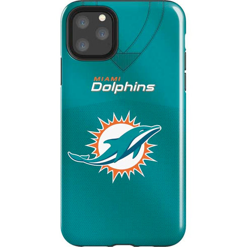 NFL Miami Dolphins Team Jersey iPhone 11 Pro Max Impact Case
