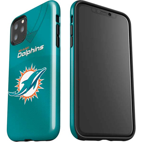 NFL Miami Dolphins Team Jersey iPhone 11 Pro Max Impact Case