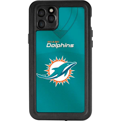 NFL Miami Dolphins Team Jersey iPhone 11 Pro Max Waterproof Case