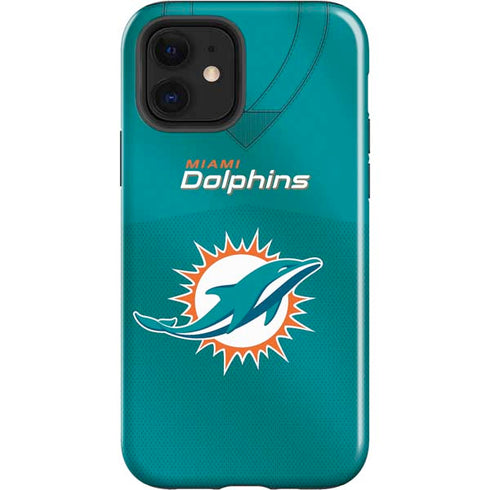 NFL Miami Dolphins Team Jersey iPhone 12 Impact Case