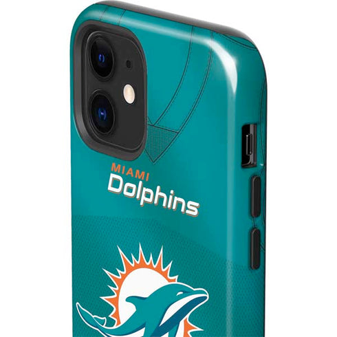 NFL Miami Dolphins Team Jersey iPhone 12 Impact Case
