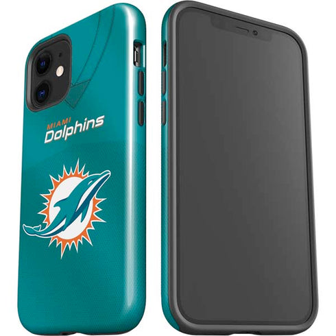 NFL Miami Dolphins Team Jersey iPhone 12 Impact Case