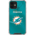 NFL Miami Dolphins Team Jersey iPhone 12 Mini Clear Case