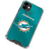 NFL Miami Dolphins Team Jersey iPhone 12 Mini Clear Case