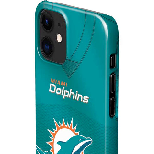 NFL Miami Dolphins Team Jersey iPhone 12 Mini Lite Case
