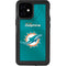 NFL Miami Dolphins Team Jersey iPhone 12 Mini Waterproof Case