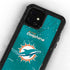 NFL Miami Dolphins Team Jersey iPhone 12 Mini Waterproof Case
