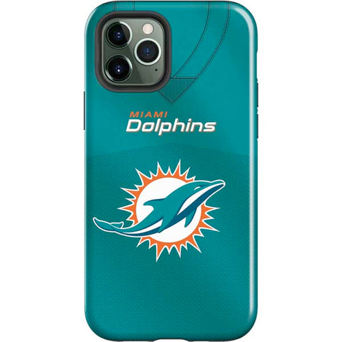 NFL Miami Dolphins Team Jersey iPhone 12 Pro Max Impact Case