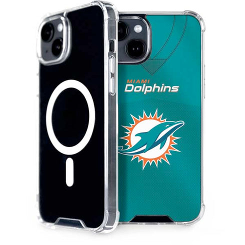 NFL Miami Dolphins Team Jersey iPhone 13 MagSafe Case