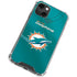 NFL Miami Dolphins Team Jersey iPhone 13 Mini Clear Case