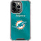 NFL Miami Dolphins Team Jersey iPhone 14 Pro Clear Case