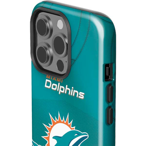 NFL Miami Dolphins Team Jersey iPhone 15 Pro Impact Case