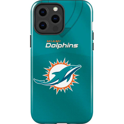 NFL Miami Dolphins Team Jersey iPhone 15 Pro Max Impact Case