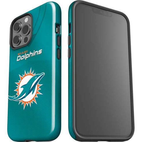 NFL Miami Dolphins Team Jersey iPhone 15 Pro Max Impact Case