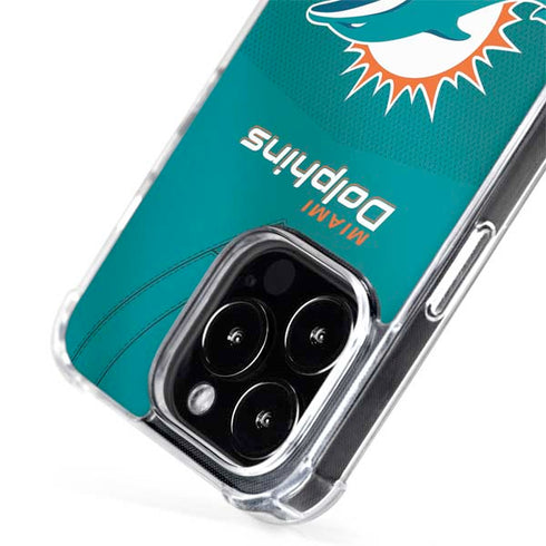 NFL Miami Dolphins Team Jersey iPhone 14 Pro Max MagSafe Case