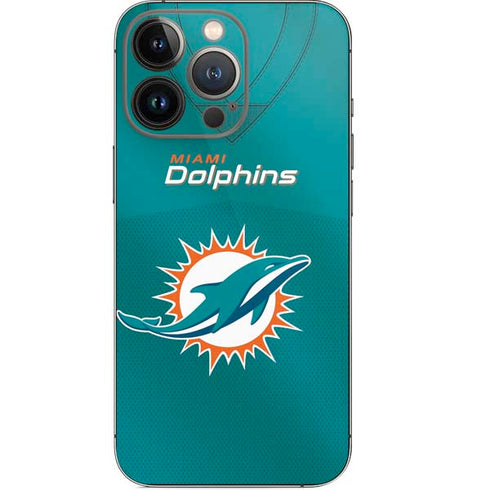 NFL Miami Dolphins Team Jersey iPhone 14 Pro Skin